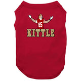 George Kittle Celebration San Francisco Football Fan T Shirt