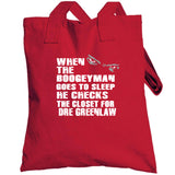 Dre Greenlaw Boogeyman San Francisco Football Fan T Shirt