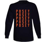 Buster Posey X5 San Francisco Baseball Fan T Shirt