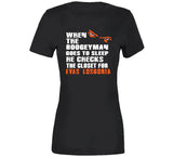 Evan Longoria Boogeyman San Francisco Baseball Fan T Shirt