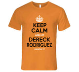 Dereck Rodriguez Keep Calm San Francisco Baseball Fan T Shirt