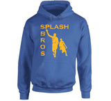 Curry Thompson Splash Bros Golden State Basketball Fan Distressed T Shirt