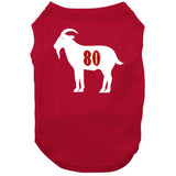 Jerry Rice Goat 80 San Francisco Football Fan T Shirt