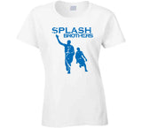 Curry Thompson Splash Brothers Golden State Basketball Fan Distressed V4 T Shirt