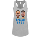 Curry Thompson Splash Bros Caricature Golden State Basketball Fan V2 T Shirt