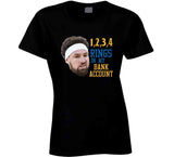 Klay Thompson 4 Rings In My Bank Golden State Basketball Fan V3 T Shirt