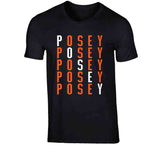 Buster Posey X5 San Francisco Baseball Fan V2 T Shirt