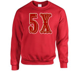 5 Championships 5x San Francisco Football Fan V2 T Shirt