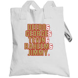 Offense Deebo George Tevin Raheem Jimmy San Francisco Football Fan V2 T Shirt