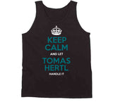 Tomas Hertl Keep Calm San Jose Hockey Fan T Shirt