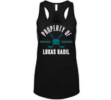 Lukas Radil Property Of San Jose Hockey Fan T Shirt