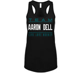 Aaron Dell Team Live Love Hockey San Jose Hockey Fan T Shirt