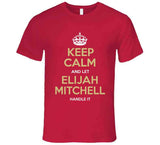 Elijah Mitchell Keep Calm San Francisco Football Fan T Shirt