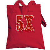 5 Championships 5x San Francisco Football Fan V2 T Shirt