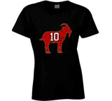 Jimmy Garoppolo Goat 10 San Francisco Football Fan Distressed T Shirt