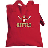 George Kittle Celebration San Francisco Football Fan T Shirt