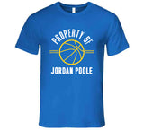 Jordan Poole Property Golden State Basketball Fan T Shirt