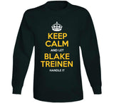 Blake Treinen Keep Calm Oakland Baseball Fan T Shirt