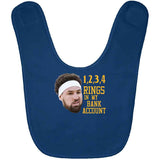 Klay Thompson 4 Rings In My Bank Golden State Basketball Fan T Shirt