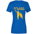 Curry Thompson Splash Brothers Golden State Basketball Fan T Shirt