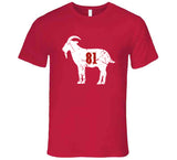 Terrell Owens Goat 81 San Francisco Football Fan Distressed T Shirt