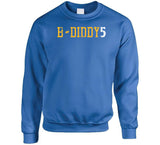 Baron Davis B Diddy 5 Golden State Basketball Fan Distressed T Shirt