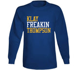 Klay Thompson Freakin Golden State Basketball Fan T Shirt