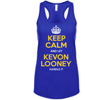 Kevon Looney Keep Calm Golden State Basketball Fan T Shirt