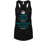 Marc Edouard Vlasic Keep Calm San Jose Hockey Fan T Shirt