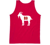 Jerry Rice Goat 80 San Francisco Football Fan T Shirt