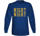 Stephen Curry Night Night Golden State Basketball Fan T Shirt