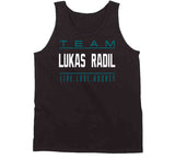 Lukas Radil Team Live Love Hockey San Jose Hockey Fan T Shirt