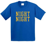 Stephen Curry Night Night Golden State Basketball Fan T Shirt