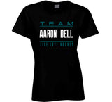 Aaron Dell Team Live Love Hockey San Jose Hockey Fan T Shirt