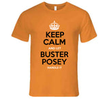 Buster Posey Keep Calm San Francisco Baseball Fan T Shirt