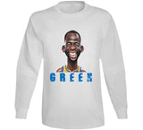 Draymond Green Caricature Golden State Basketball Fan T Shirt