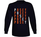 Buster Posey X5 San Francisco Baseball Fan V2 T Shirt