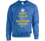 Draymond Green Keep Calm Golden State Basketball Fan T Shirt