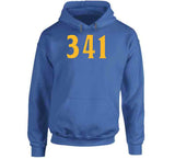 Area Code 341 Golden State Basketball Fan T Shirt