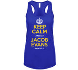 Jacob Evans Keep Calm Golden State Basketball Fan T Shirt