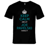 Joe Pavelski Keep Calm San Jose Hockey Fan T Shirt