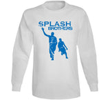 Curry Thompson Splash Brothers Golden State Basketball Fan Distressed V4 T Shirt