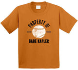 Gabe Kapler Property Of San Francisco Baseball Fan T Shirt