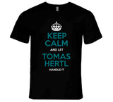 Tomas Hertl Keep Calm San Jose Hockey Fan T Shirt