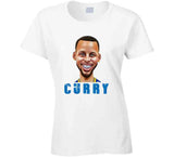 Stephen Curry Caricature Golden State Basketball Fan T Shirt
