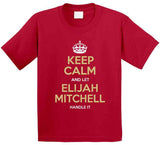 Elijah Mitchell Keep Calm San Francisco Football Fan T Shirt