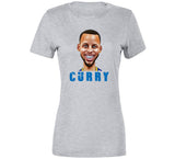 Stephen Curry Caricature Golden State Basketball Fan V2 T Shirt