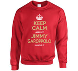 Jimmy Garoppolo Keep Calm San Francisco Football Fan T Shirt