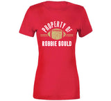 Robbie Gould Property Of San Francisco Football Fan T Shirt