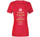 Jimmy Garoppolo Jimmy Gq Keep Calm San Francisco Football Fan T Shirt